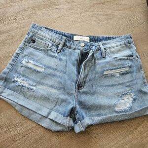 JEAN SHORTS, XL/ SIZE 10